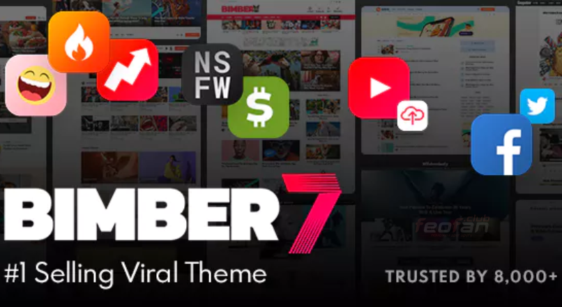 Bimber — Viral Magazine, Video, News WordPress Theme
