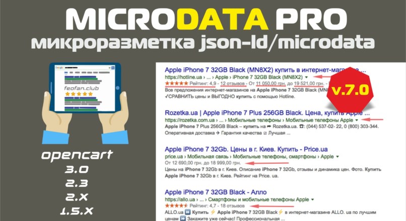 MicrodataPro (микроразметка json-ld/microdata) 7.0 nulled