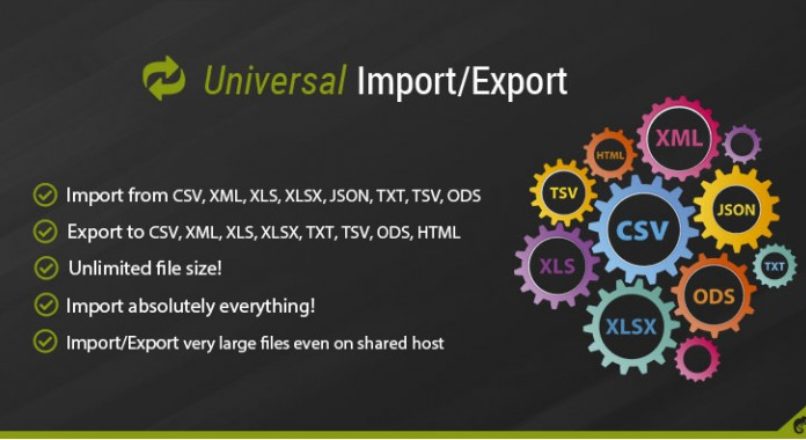 Universal Import/Export Pro v_3.1.0 nulled VIP