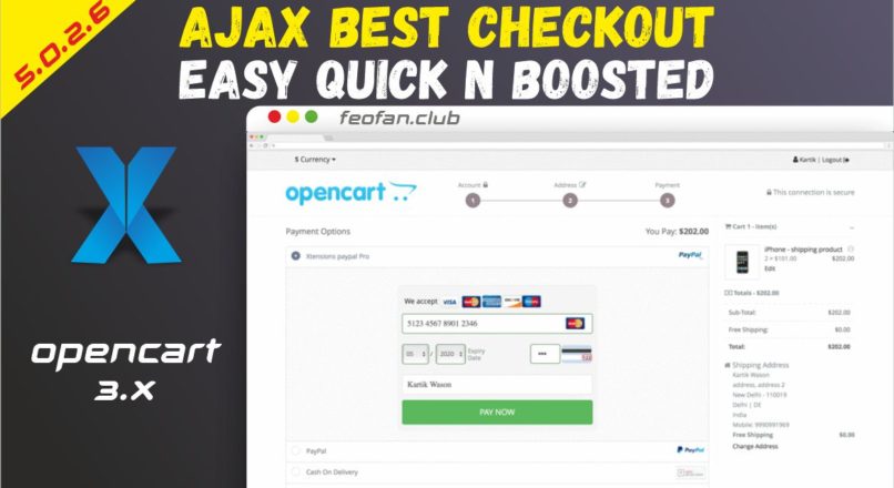 Ajax Best Checkout — Easy Quick n Boosted — Быстрое оформление заказа v5.0.2.6
