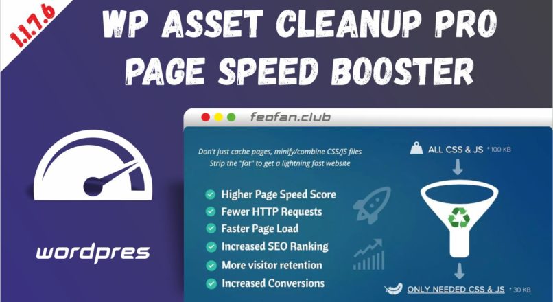 WP Asset CleanUp Pro 1.1.7.6 – Page Speed Booster