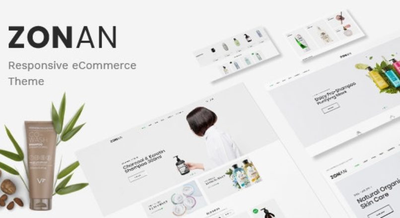 Zonan Responsive OpenCart Theme (Included Color Swatches)