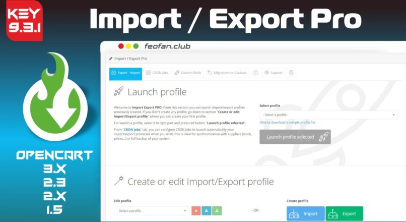 Import / Export Pro v.9.3.1 DevmanExtensions.com KEY