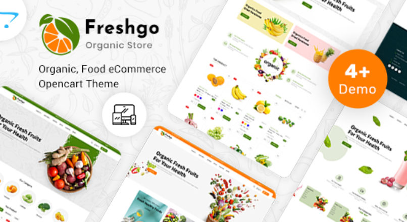 FreshGo Organic & Supermarket Opencart Food Store