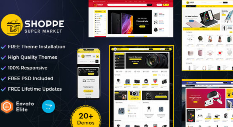 Shoppe 2.0 OpenCart 3 Multi-Purpose Responsive Theme