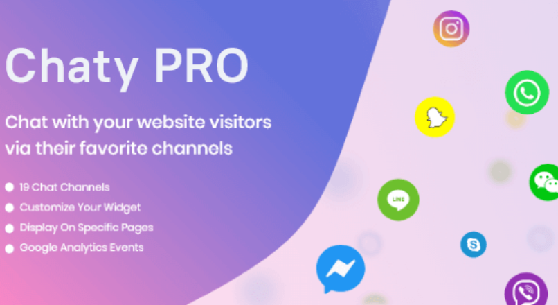 Chaty Pro 2.8.2 NULLED – Floating Chat Widget, Contact Icons, Messages, Telegram, Email, SMS, Call Button