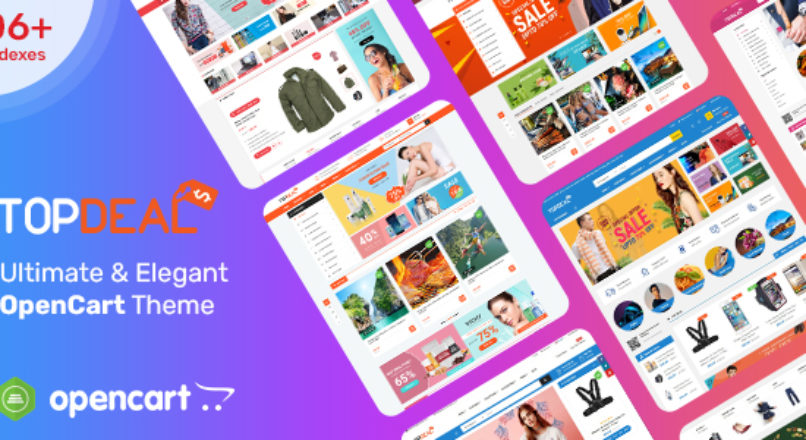 TopDeal MarketPlace | Multi Vendor Responsive OpenCart 3 & 2.3 Theme with Mobile-Specific Layouts v1.0.8