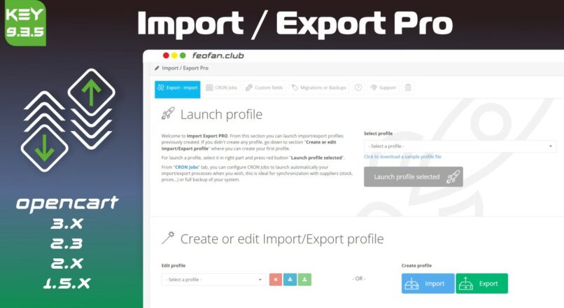 Import / Export Pro v.9.3.5 DevmanExtensions.com KEY