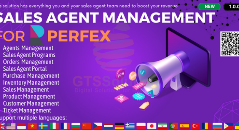 Модуль управления агентом по продажам для Perfex CRM